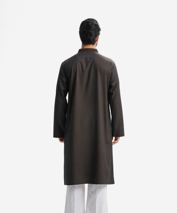 Black Blended Premium Panjabi